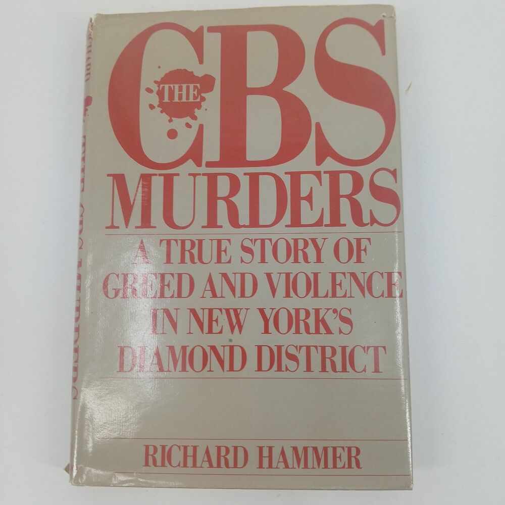 The CBS Murders by Richard Hammer Vintage 1975 Hardcover True Crime Book